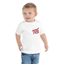 Load image into Gallery viewer, FLO Toddler Embroidered Tee (Red)