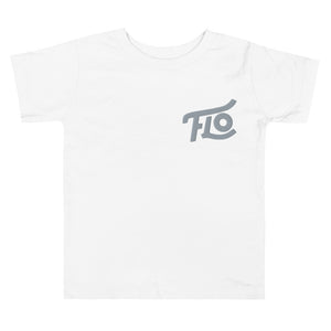 FLO Toddler Embroidered Tee (Grey)