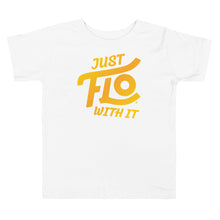 Load image into Gallery viewer, Just FLO With It Toddler Tee (Gold Edition)