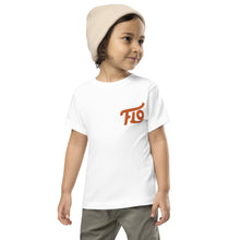 Load image into Gallery viewer, FLO Toddler Tee (Embroidered Orange)