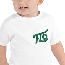 Load image into Gallery viewer, FLO Toddler Embroidered Tee (Green)