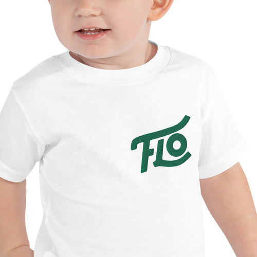 FLO Toddler Embroidered Tee (Green)