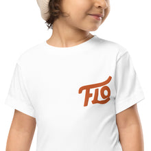 Load image into Gallery viewer, FLO Toddler Tee (Embroidered Orange)