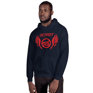 Detroit FLO Wings Hoodie (Red)