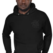 Load image into Gallery viewer, Just FLO With It Hoodie (Black)