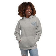 Load image into Gallery viewer, Just FLO With It Hoodie (Embroidered Grey)