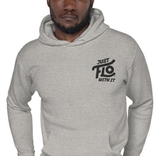 Load image into Gallery viewer, Just FLO With It Hoodie (Black)