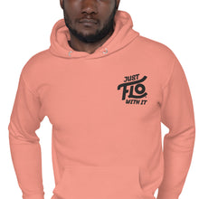 Load image into Gallery viewer, Just FLO With It Hoodie (Black)