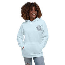 Load image into Gallery viewer, Just FLO With It Hoodie (Embroidered Grey)