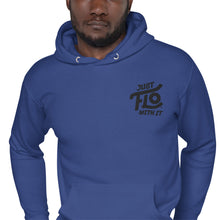 Load image into Gallery viewer, Just FLO With It Hoodie (Black)