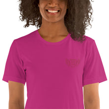 Load image into Gallery viewer, FLO Wings Embroidered T-shirt (Pink)