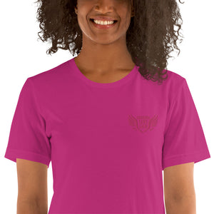 FLO Wings Embroidered T-shirt (Pink)