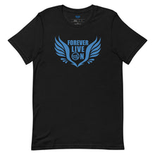 Load image into Gallery viewer, FLO Wings T-shirt (Blue)