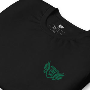 FLO Wings Embroidered T-shirt (Green Edition)