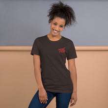 Load image into Gallery viewer, FLO Embroidered T-shirt (Red)
