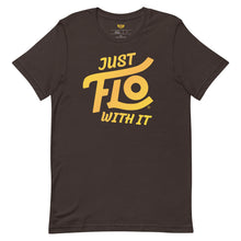 Load image into Gallery viewer, Just FLO With It T-shirt (Gold Edition)