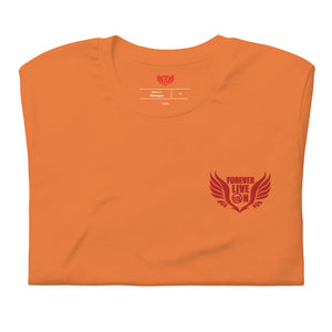 FLO Wings Embroidered T-shirt (Red Edition)