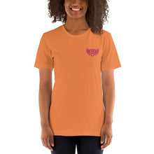 Load image into Gallery viewer, FLO Wings Embroidered T-shirt (Pink)