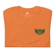 Load image into Gallery viewer, FLO Wings Embroidered T-shirt (Green Edition)