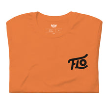 Load image into Gallery viewer, FLO Embroidered T-shirt (Black)