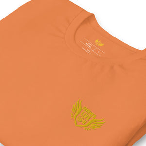 FLO Wings Embroidered T-shirt (Gold Edition)