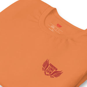 FLO Wings Embroidered T-shirt (Red Edition)