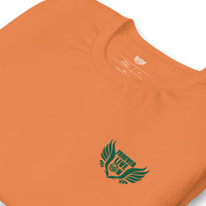 FLO Wings Embroidered T-shirt (Green Edition)