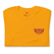 Load image into Gallery viewer, FLO Wings Embroidered T-shirt (Red Edition)