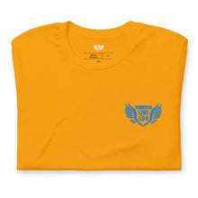 Load image into Gallery viewer, FLO Wings Embroidered T-shirt (Blue Edition)