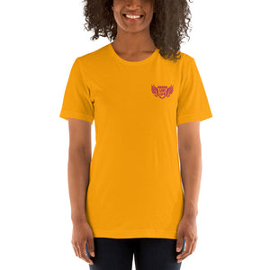 FLO Wings Embroidered T-shirt (Pink)