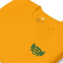 Load image into Gallery viewer, FLO Wings Embroidered T-shirt (Green Edition)