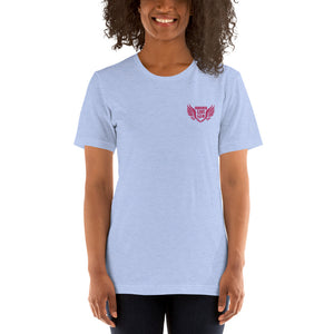 FLO Wings Embroidered T-shirt (Pink)