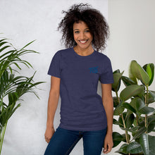 Load image into Gallery viewer, FLO Embroidered T-shirt (Royal Blue)