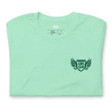 Load image into Gallery viewer, FLO Wings Embroidered T-shirt (Green Edition)