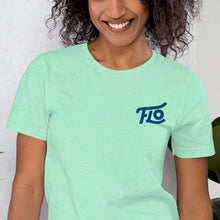 Load image into Gallery viewer, FLO Embroidered T-shirt (Royal Blue)