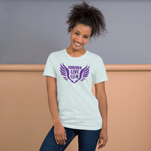 Load image into Gallery viewer, FLO Wings T-shirt (Purple)