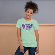 Load image into Gallery viewer, FLO Wings T-shirt (Purple)