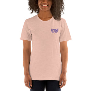 FLO Wings Embroidered T-shirt (Purple Edition)