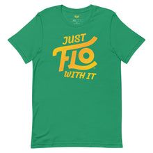 Load image into Gallery viewer, Just FLO With It T-shirt (Gold Edition)
