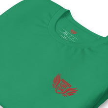 Load image into Gallery viewer, FLO Wings Embroidered T-shirt (Red Edition)