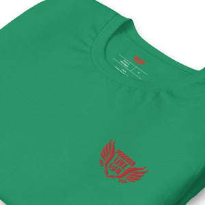 FLO Wings Embroidered T-shirt (Red Edition)