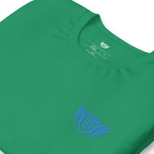 Load image into Gallery viewer, FLO Wings Embroidered T-shirt (Blue Edition)