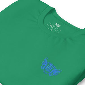 FLO Wings Embroidered T-shirt (Blue Edition)