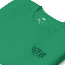 Load image into Gallery viewer, FLO Wings Embroidered T-shirt (Green Edition)