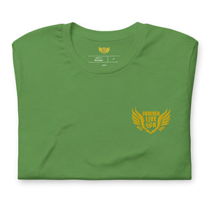 FLO Wings Embroidered T-shirt (Gold Edition)