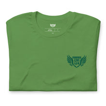 Load image into Gallery viewer, FLO Wings Embroidered T-shirt (Green Edition)