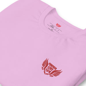 FLO Wings Embroidered T-shirt (Red Edition)