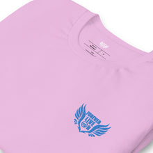 Load image into Gallery viewer, FLO Wings Embroidered T-shirt (Blue Edition)