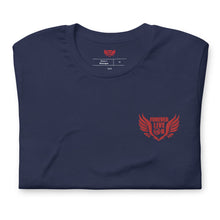 Load image into Gallery viewer, FLO Wings Embroidered T-shirt (Red Edition)