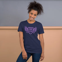 Load image into Gallery viewer, FLO Wings T-shirt (Purple)